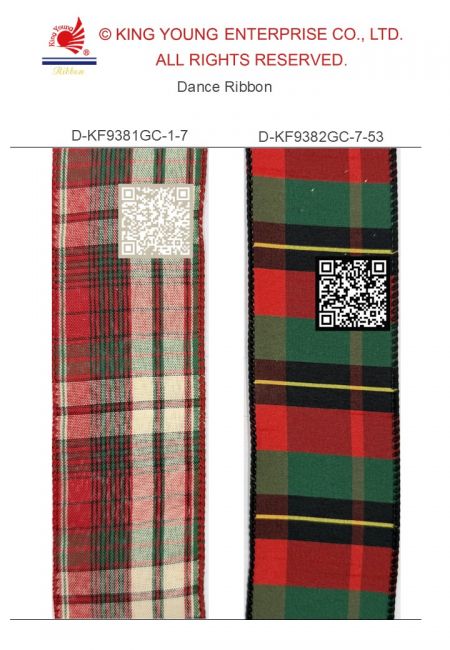 AI Dace Ribbon-Xmas Plaid